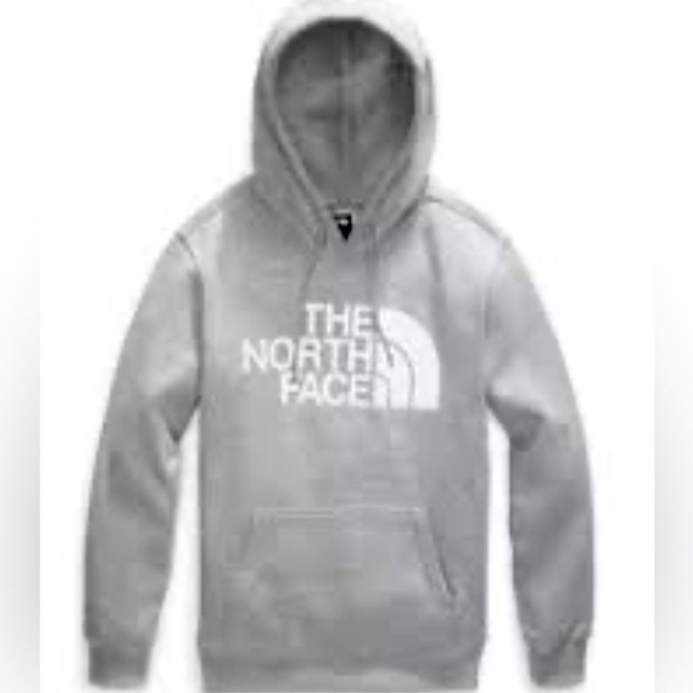 North Face Gray Hoodie Size M